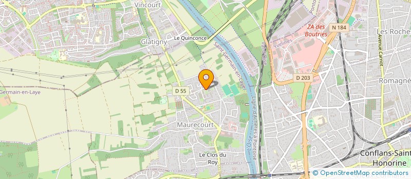 localisation de l'entreprise TRANS EAST  MAURECOURT