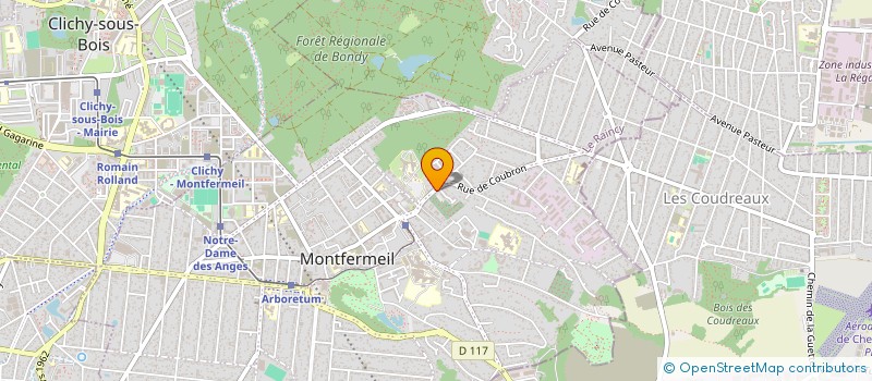 localisation de l'entreprise TRANS ECO SERVICE EXPRESS  MONTFERMEIL