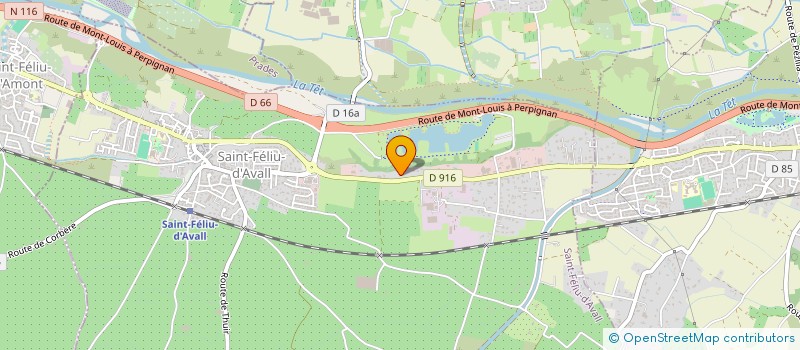 localisation de l'entreprise TRANS EL SALEX à SAINT-FELIU-D'AVALL