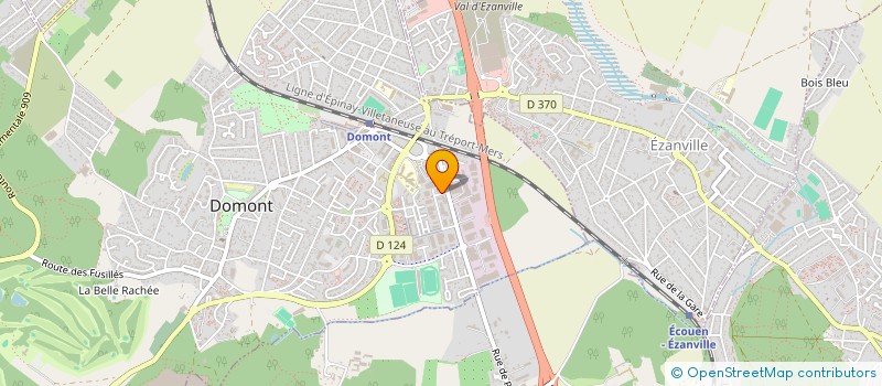 localisation de l'entreprise TRANS ELENA  DOMONT