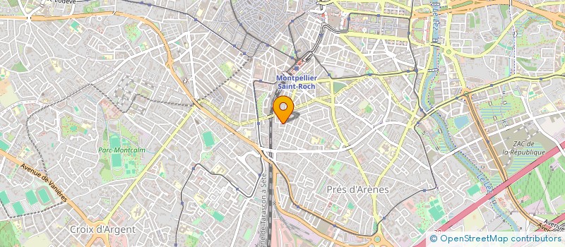 localisation de l'entreprise TRANS'EN DANSE à MONTPELLIER