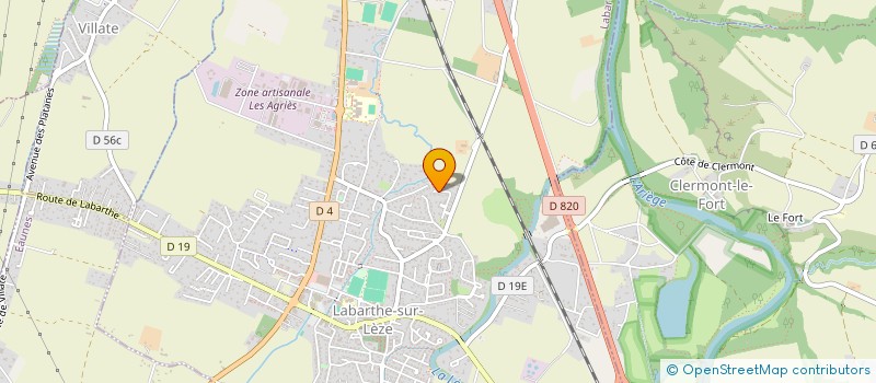 localisation de l'entreprise TRANS EN DANSE à LABARTHE-SUR-LEZE