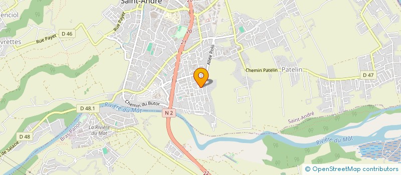 localisation de l'entreprise TRANS EST OI à SAINT-ANDRE