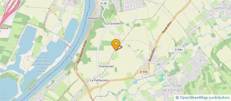 localisation de l'entreprise TRANS EUREX à FAREINS