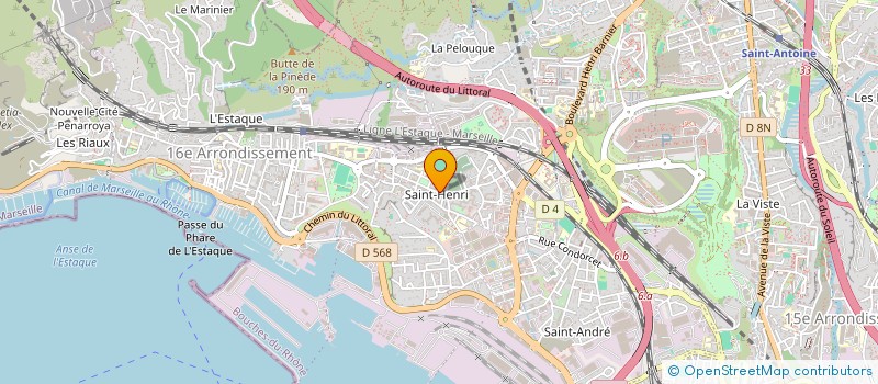 localisation de l'entreprise TRANS EURO FRET à MARSEILLE