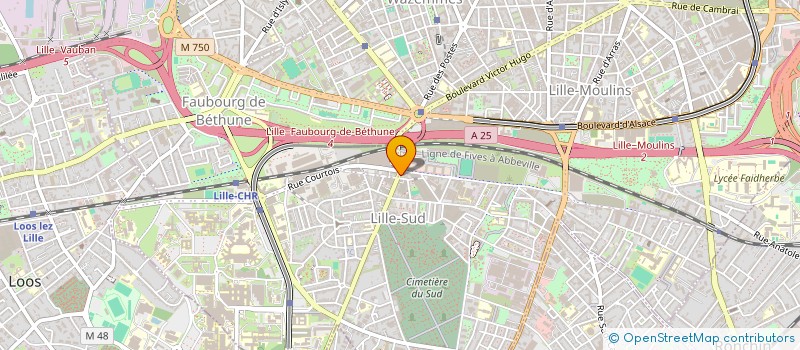 localisation de l'entreprise TRANS EURO PRESS à LILLE