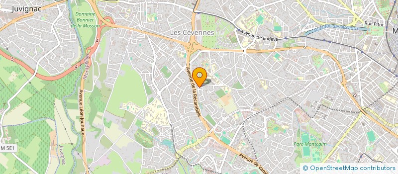 localisation de l'entreprise TRANS EURO TECH FRANCE à MONTPELLIER