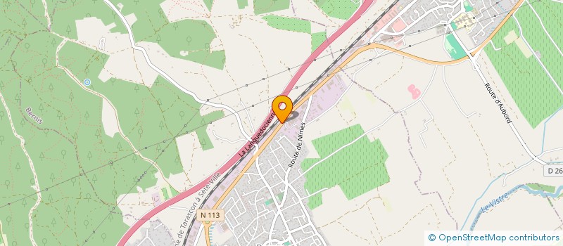 localisation de l'entreprise TRANS'EUROP EXPRESS SARL  UCHAUD