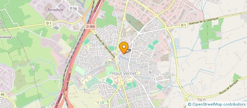 localisation de l'entreprise TRANS EUROPE AMBULANCES  PERPIGNAN