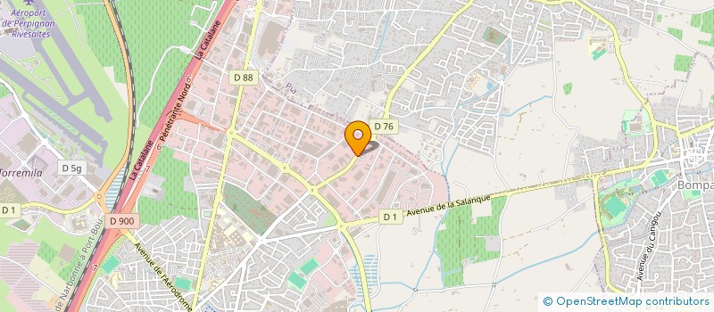 localisation de l'entreprise TRANS EUROPE FUNERAIRES à PERPIGNAN