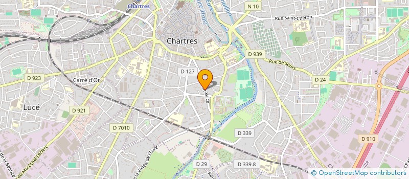 localisation de l'entreprise TRANS-EXPRESS à CHARTRES