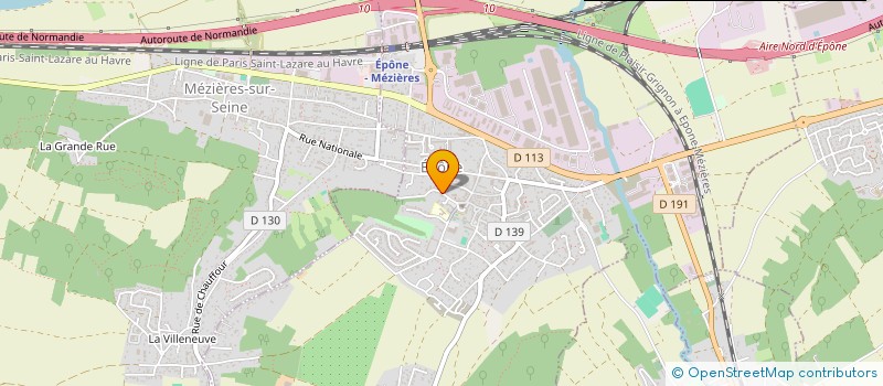 localisation de l'entreprise TRANS EXPRESS  EPONE