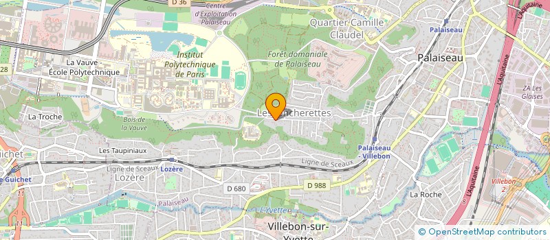 localisation de l'entreprise TRANS EXPRESS SERVICE ESSONNE à PALAISEAU