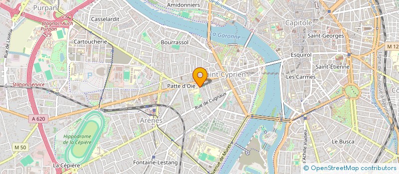 localisation de l'entreprise TRANS-FAIRE à TOULOUSE