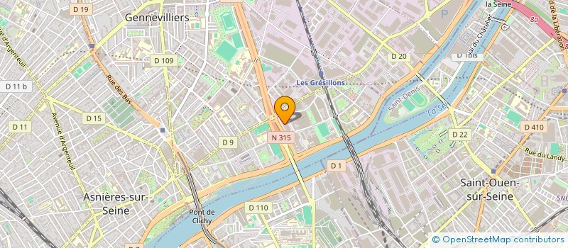 localisation de l'entreprise TRANS-FAMILY à ASNIERES-SUR-SEINE