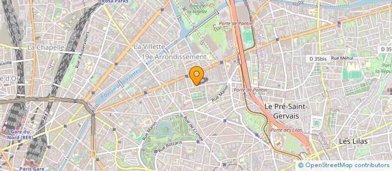 localisation de l'entreprise TRANS.FERT  PARIS