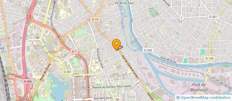 localisation de l'entreprise TRANS FIDEL EXPRESS à CRETEIL