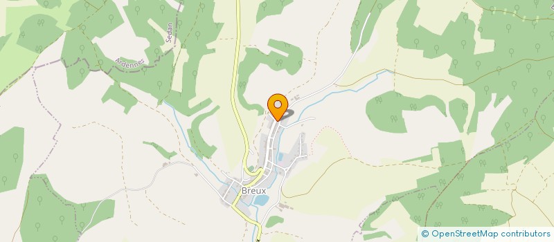 localisation de l'entreprise TRANS FOREX à BREUX