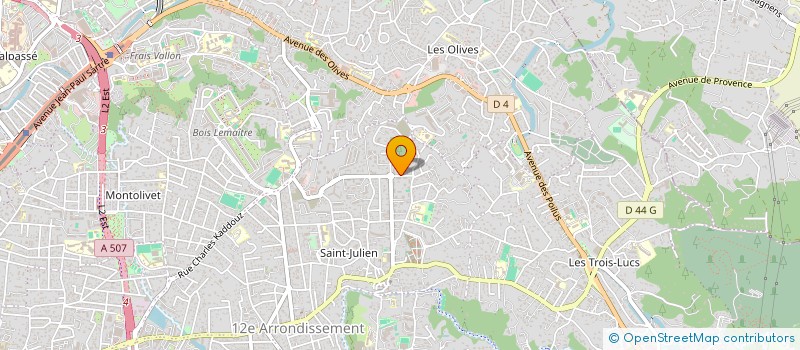 localisation de l'entreprise TRANS FORM CENTER à MARSEILLE