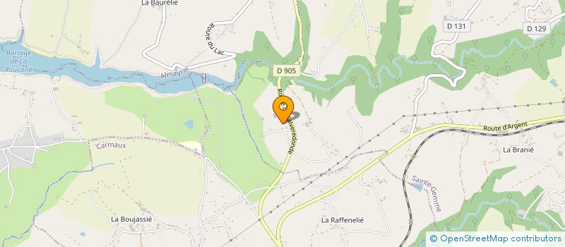localisation de l'entreprise TRANS FR à SAINTE-GEMME