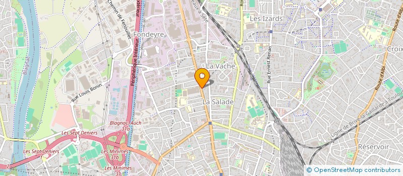 localisation de l'entreprise TRANS FRET ETOILE DU SUD à TOULOUSE