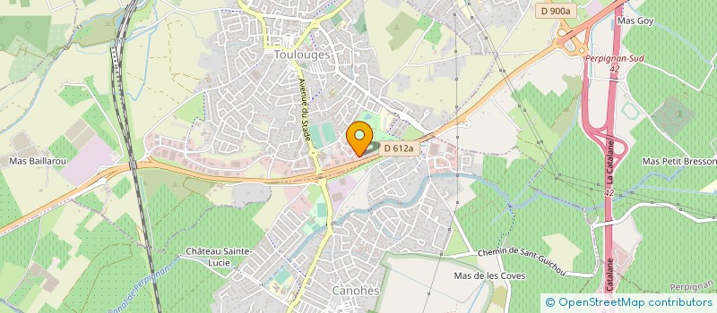 localisation de l'entreprise TRANS-FRET PARTNER à TOULOUGES