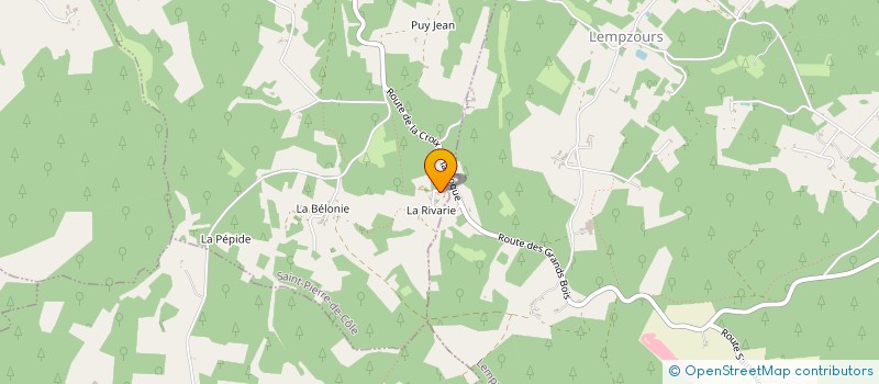 localisation de l'entreprise TRANS FRIGO THIBERIEN  EYZERAC