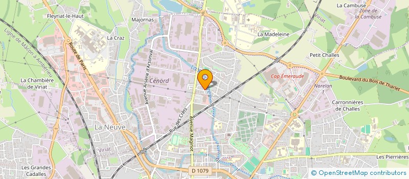 localisation de l'entreprise TRANS FROID DISTRIBUTION à BOURG-EN-BRESSE