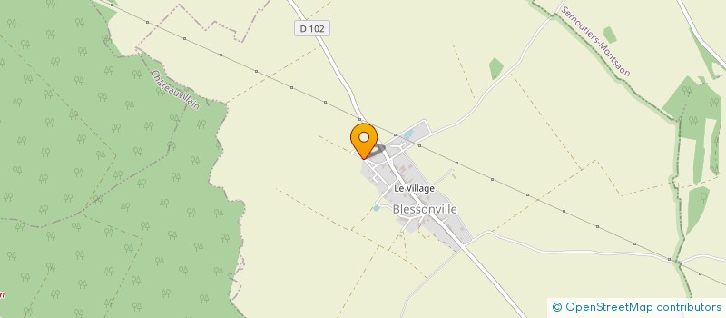 localisation de l'entreprise TRANS FUNERAIRE BLESSONVILLOIS, SOCIETE EN LIQUIDATION à BLESSONVILLE