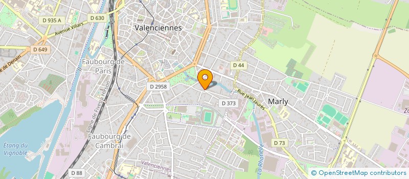 localisation de l'entreprise TRANS GAL  VALENCIENNES