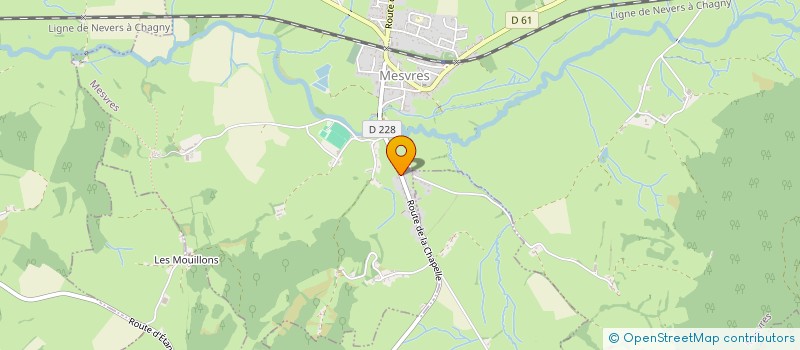 localisation de l'entreprise TRANS'GALOP 71  MESVRES