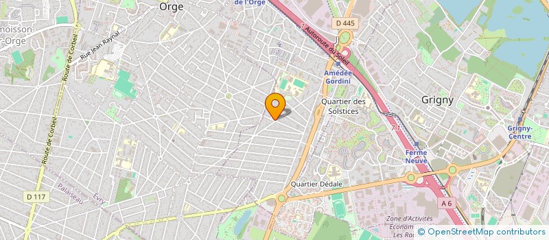 localisation de l'entreprise TRANS GAM SERVICES à VIRY-CHATILLON
