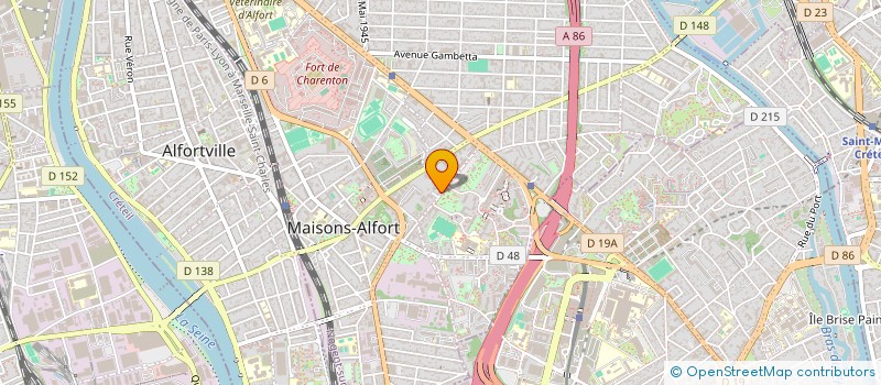 localisation de l'entreprise TRANS GAMO à MAISONS-ALFORT