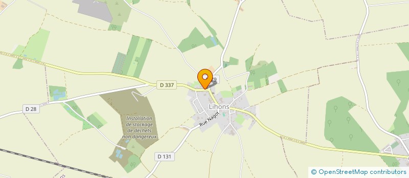 localisation de l'entreprise TRANS GAP 60  LIHONS