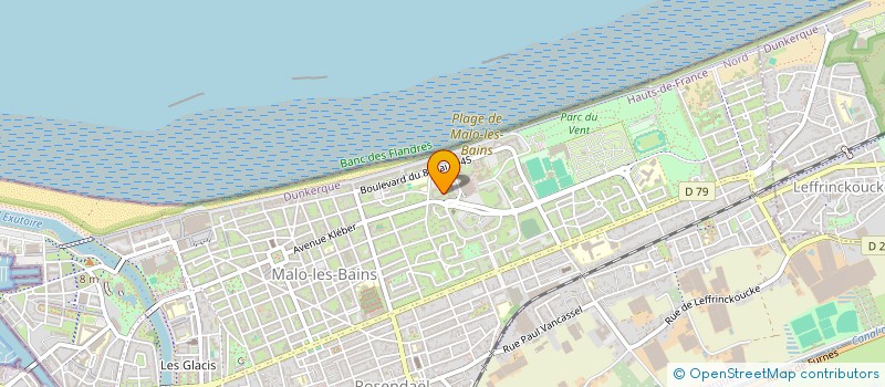 localisation de l'entreprise TRANS GB à DUNKERQUE