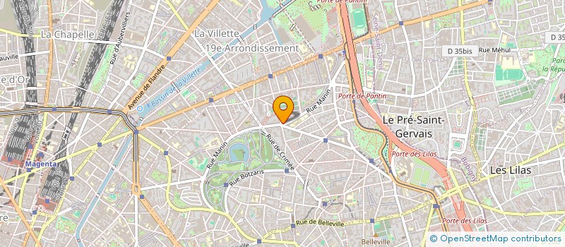 localisation de l'entreprise TRANS- GF  PARIS