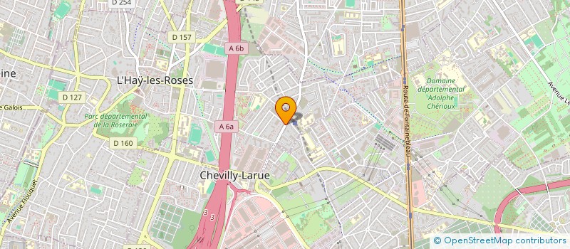 localisation de l'entreprise TRANS GLOBAL BUSINESS  L HAY LES ROSES