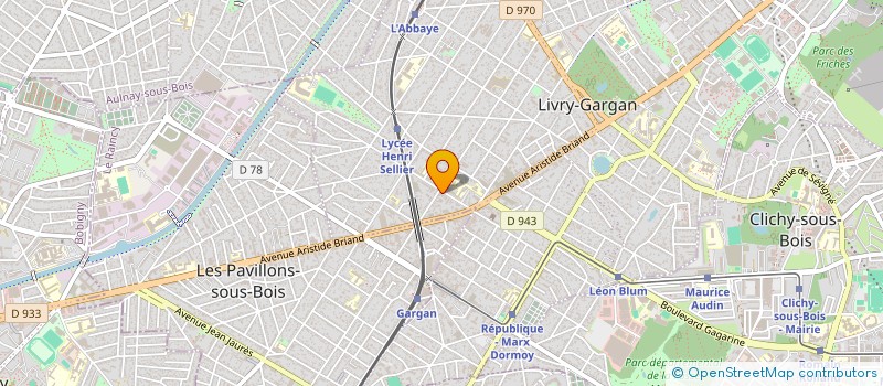 localisation de l'entreprise TRANS HAMMI à LIVRY-GARGAN