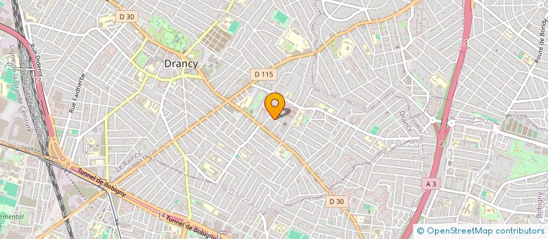 localisation de l'entreprise TRANS HANA  DRANCY