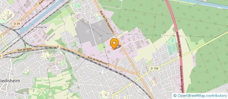 localisation de l'entreprise TRANS'HIT INTERNATIONAL  NANCY
