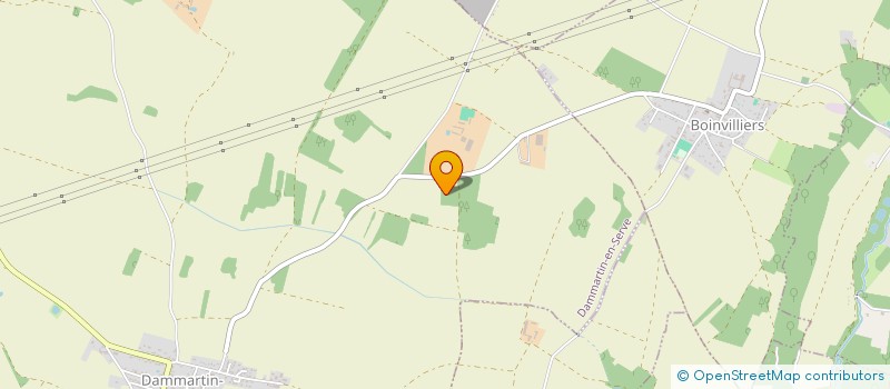 localisation de l'entreprise TRANS'HORSES à DAMMARTIN-EN-SERVE