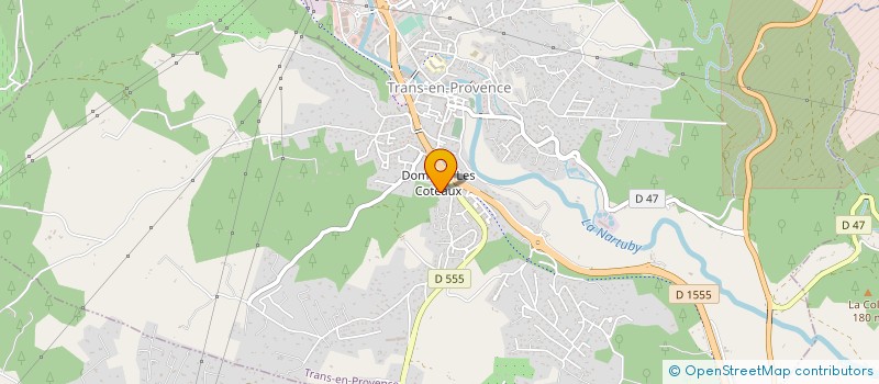 localisation de l'entreprise TRANS HOTEL à TRANS-EN-PROVENCE