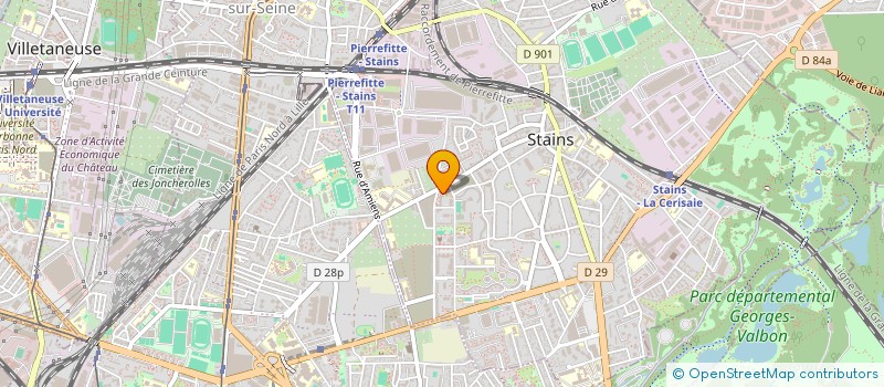 localisation de l'entreprise TRANS ILE 2 FRANCE à STAINS