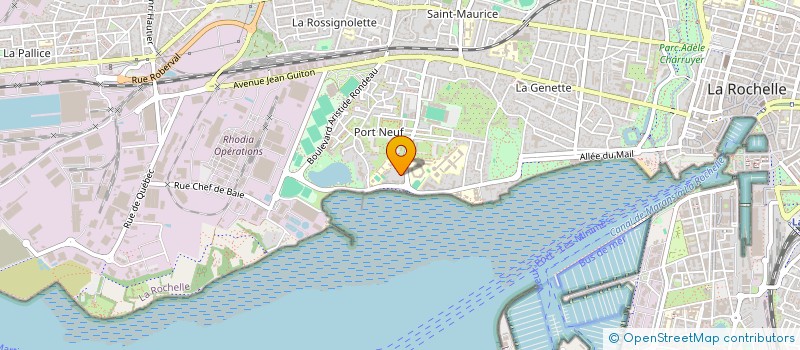 localisation de l'entreprise TRANS ILES  LA ROCHELLE