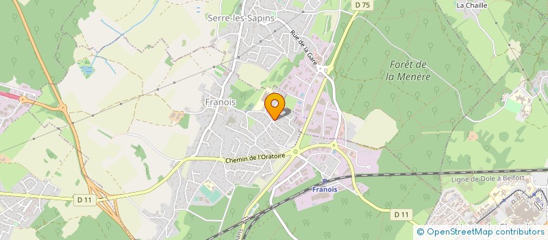localisation de l'entreprise TRANS'ILES à FRANOIS