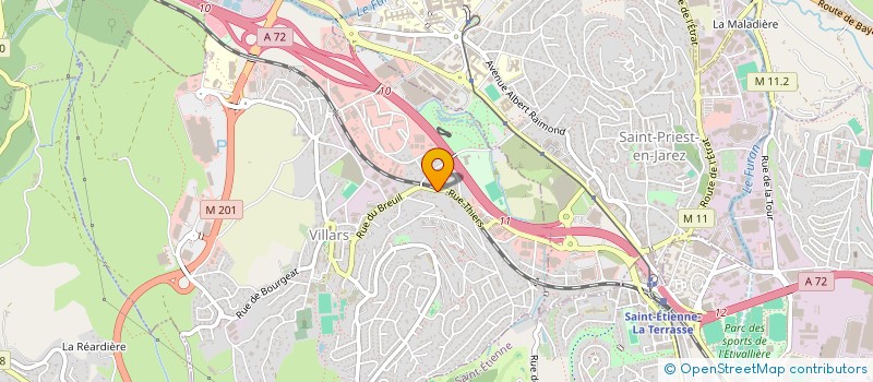 localisation de l'entreprise TRANS ILIAN à VILLARS