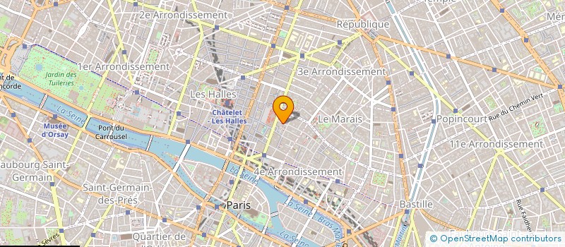 localisation de l'entreprise TRANS IMMO FRANCE à PARIS