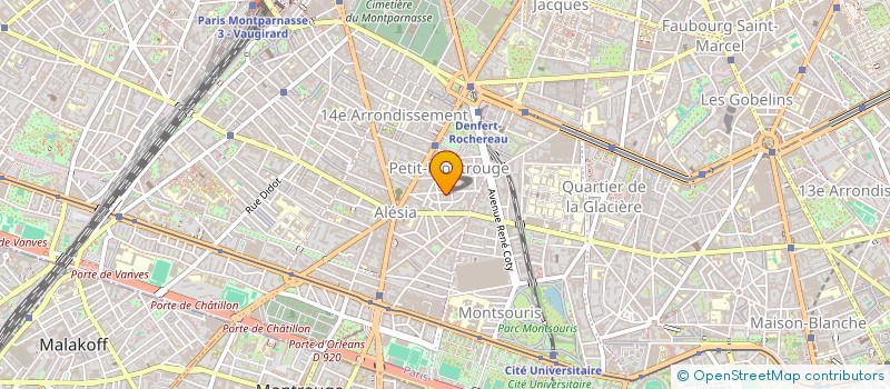 localisation de l'entreprise TRANS IMMO GOBELINS  PARIS