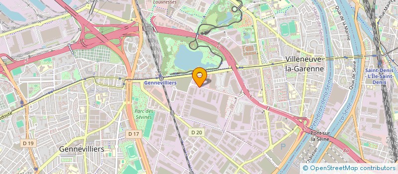 localisation de l'entreprise TRANS IMPORT  GENNEVILLIERS