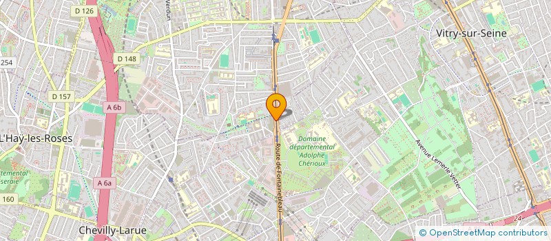 localisation de l'entreprise TRANS IN LOC  L'HAY-LES-ROSES